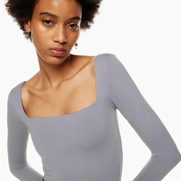 Aritzia | Tops | Babaton Contour Squareneck Longsleeve